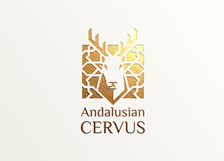 Logotipo Andalusian Cervus diseñado por Logoestilo
