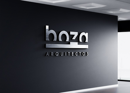 Logotipo Boza Arquitectos diseñado por Logoestilo